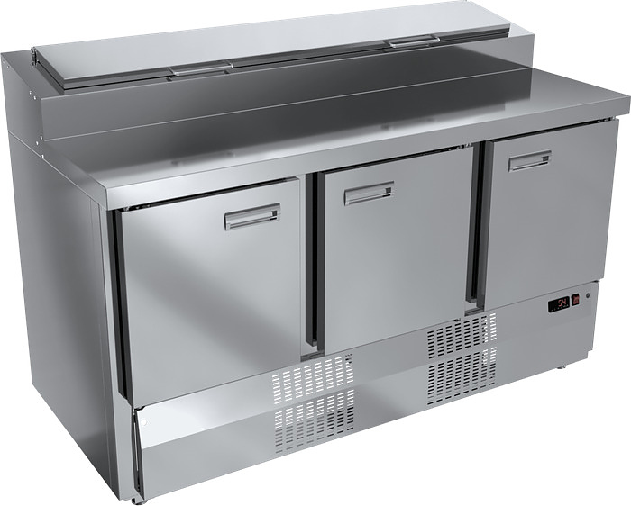 Стол холодильный для пиццы KRONER СХП 3-150-70