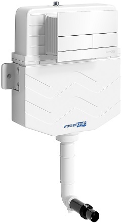 Бачок скрытого монтажа Wasserkraft Aller 10TLT.031.ME.WH04