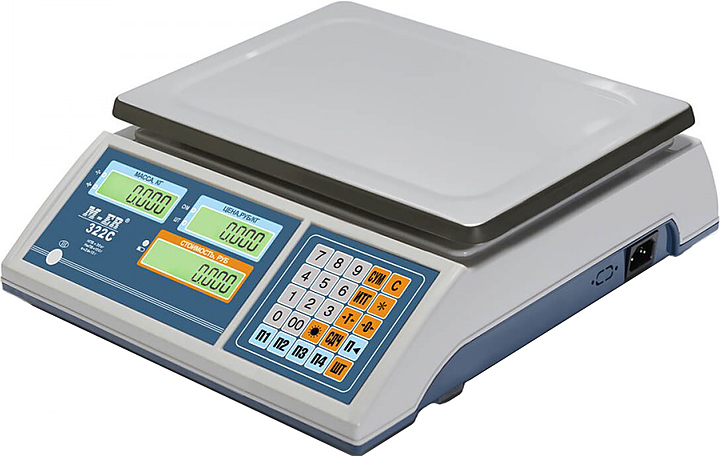 Весы настольные Mertech M-ER 322 AC-15.2 "Ibby" LCD