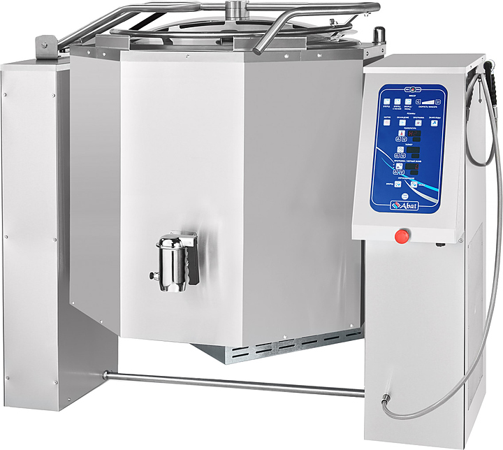 Котел пищеварочный Abat КПЭМ-250-ОМ2 со сливным краном