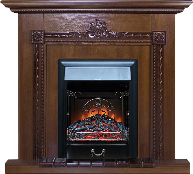 Камин Glenrich Шервуд Majestic BL дуб 35