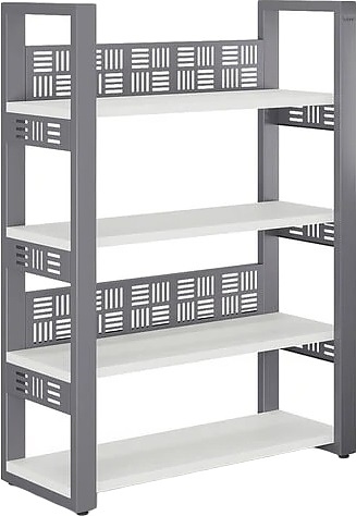 Стеллаж открытый КОБОР SO4-120/36 graphite/premium