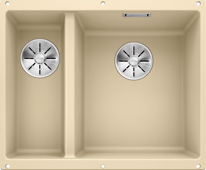 Кухонная мойка Blanco Subline 340/160-U InFino Silgranit шампань правая мойка
