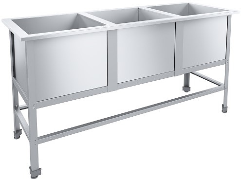 Ванна моечная ПищТех Эконом ЦК ВМО3-430ЭЦК-М