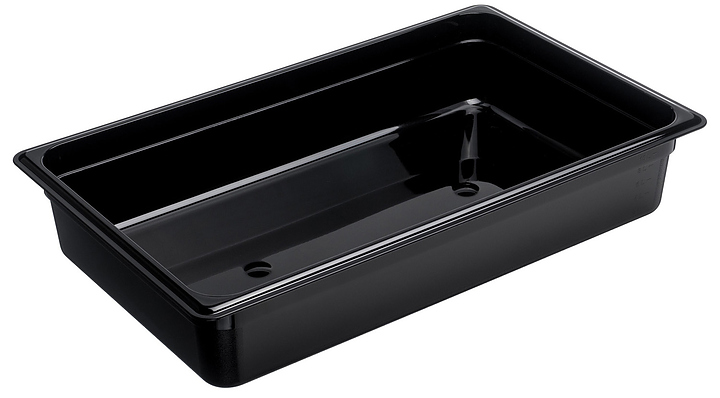 Гастроемкость Gastroplast 79648 GN 1/1-100 (530x325х100 мм) 11.7 л поликарбонат, черный