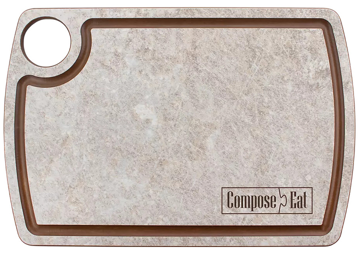 Доска разделочная ComposeEat Fashion DRJ22150418KL6 22х15 см, шунгит белый