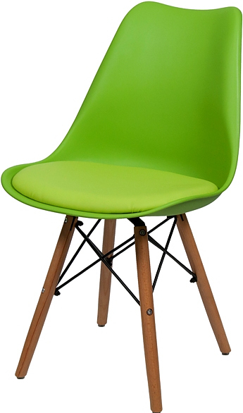 Стул BentWood Eames S/EMS зеленый
