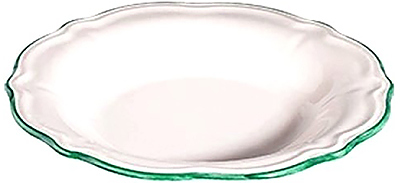 Тарелка глубокая ID Fine Line Green FLY22CK470RIM 22 см