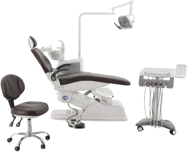 Установка стоматологическая Med-Mos CQ-219-LF (подкатная тележка) с РУ