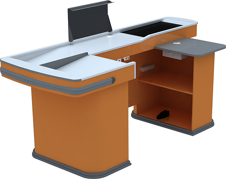 Кассовый бокс Commerce Renessance Супермак 3220 см, прямой накопитель