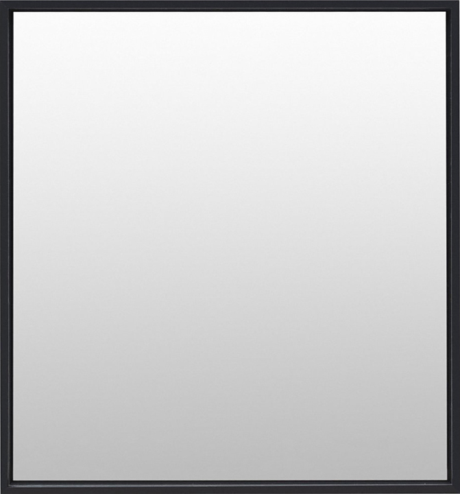 Зеркало De Aqua Алюминиум 70 70х75 см с LED подсветкой, черное