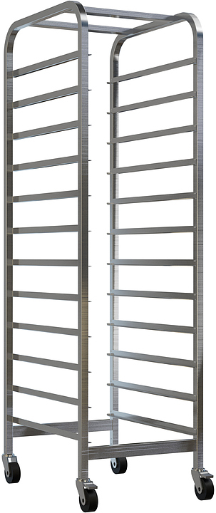 Тележка-шпилька для противней Restoinox ТШСП-14 660х600