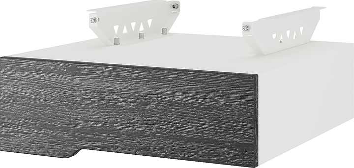 Тумба подвесная КОБОР T-1 white/glazed