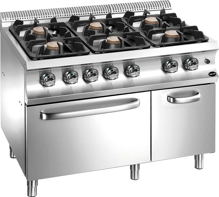 Плита газовая Apach Chef Line GLRRG117FG
