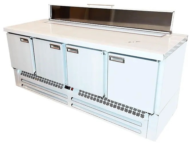 Холодильный стол для пиццы CLSY LUXE Saladetta 1,970 505 л