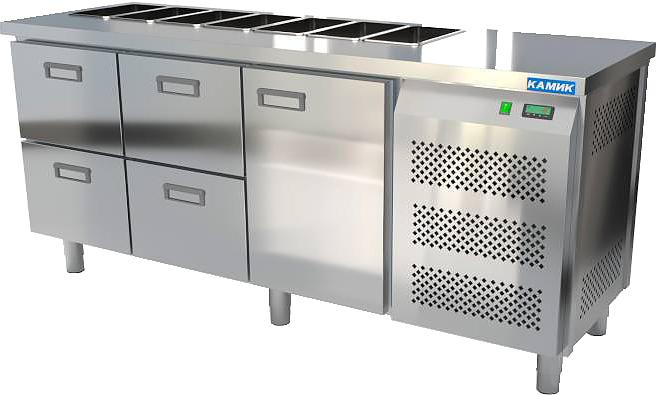 Стол холодильный для салатов КАМИК СОН-1418573