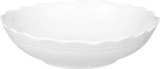 Тарелка глубокая Kunstwerk Euphoria 17057#/03015815 750 мл d=20 см (фарфор) белая