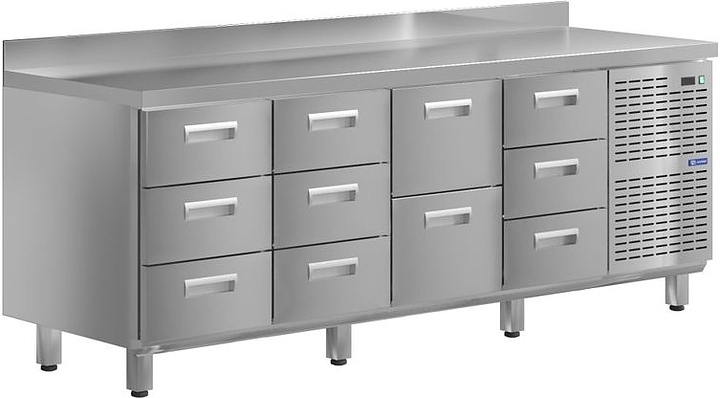 Стол холодильный KAYMAN КСХ-3323/60 (11 ящиков)