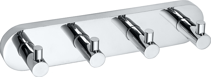 Вешалка-планка с 4-мя крючками Bemeta Omega 104405212