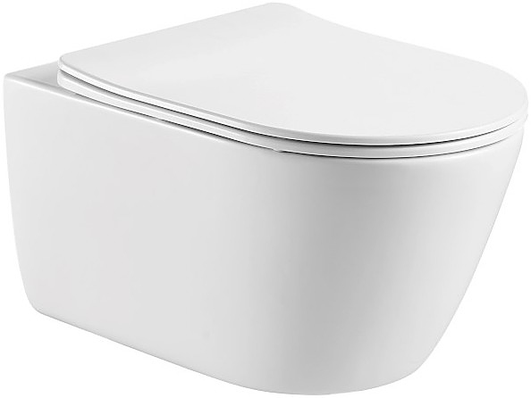 Унитаз подвесной Aquatek Оберон AQ1363W-00 с сиденьем Soft Close