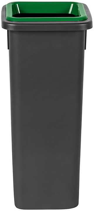 Контейнер для мусора PLAFOR Fit Bin 20 л черный, зеленый