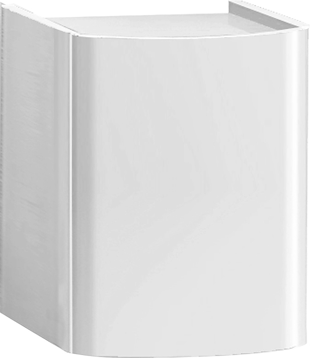 Пенал напольный Raval Mono 45 белый