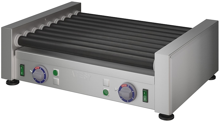 Гриль роликовый ATESY Комбат ГР-9Р-450-02-А