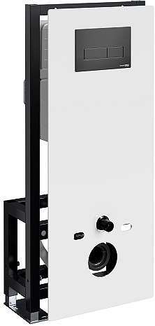 Система инсталляции для подвесного унитаза Wasserkraft Glan 66TLT.010.ME.WH.MB03