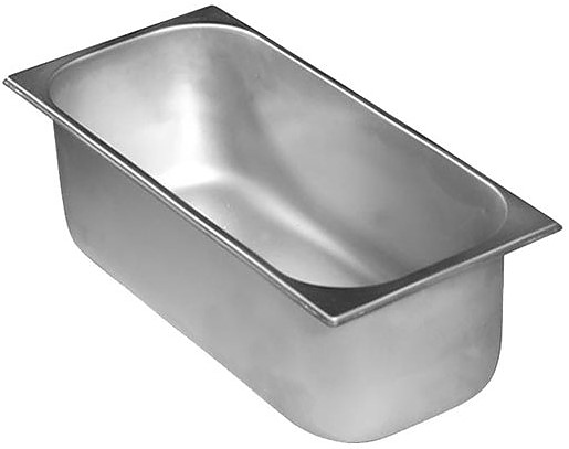 Емкость для мороженого Aexperial 360х165х120 мм нерж. сталь