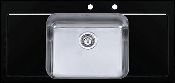 Кухонная мойка Imenza Adventure 1B 2D черная