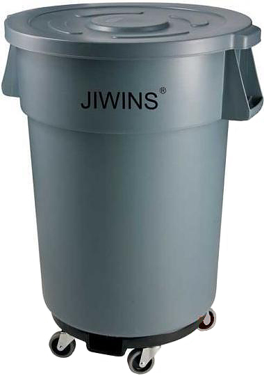 Контейнер для мусора NORMA JIWINS BRUTE 76 л серый