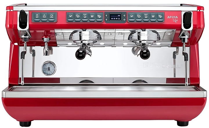 Кофемашина Nuova Simonelli Appia LIFE 2gr Timer 220V red+high groups+economizer