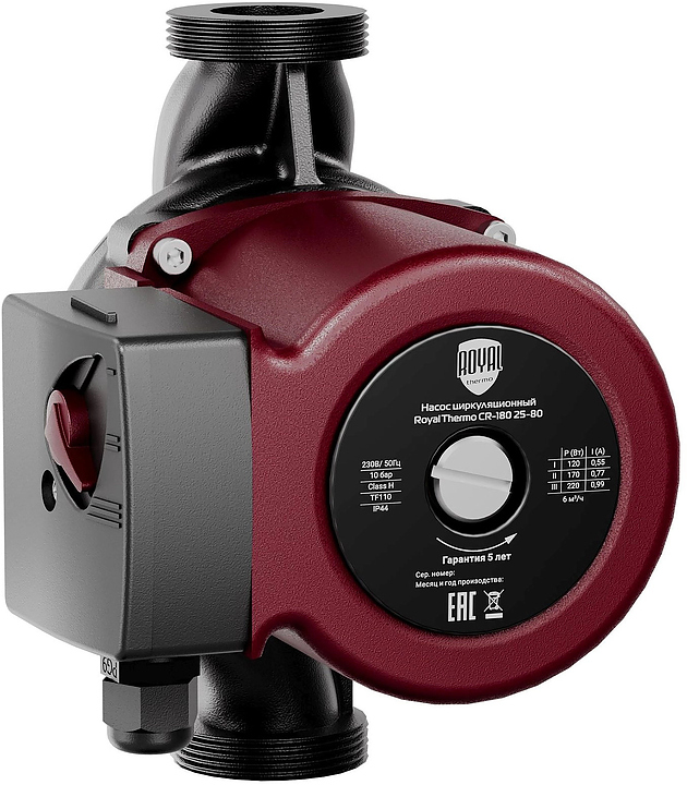 Насос циркуляционный Royal Thermo CR-180 25-80