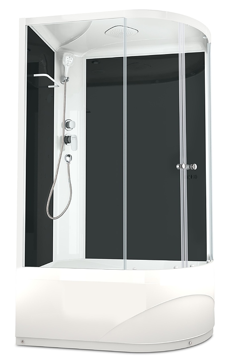 Душевая кабина Domani-Spa Delight 128 high R DS01D128RHBCl00 120х80 см