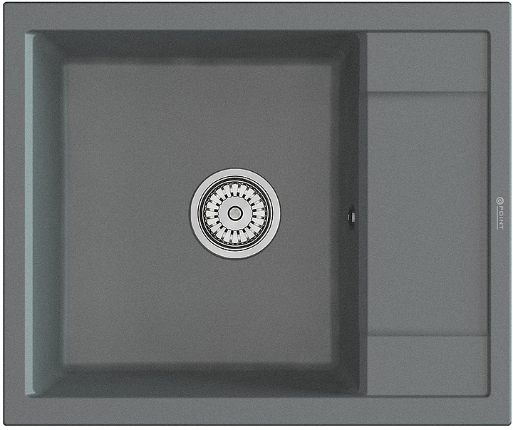 Мойка кухонная Point Римо 60 PN3010AL серая
