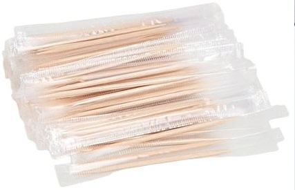 Зубочистки в инд. прозрачной упаковке P.L. Proff Cuisine 4626010430529 1000 шт бамбук