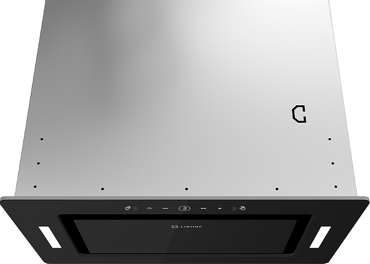 Вытяжка кухонная Libhof LB-0652 black черная