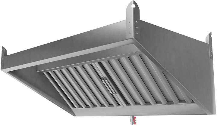 Зонт вытяжной пристенный Мебель Фронт ЗВН 02 (2100х900х400 мм)