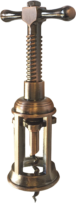 Штопор винтовой Vin Bouquet FIV 115 в античной медной отделке