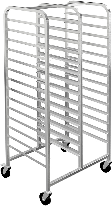 Тележка-шпилька Restoinox ТШCГР-14х2 GN1/1