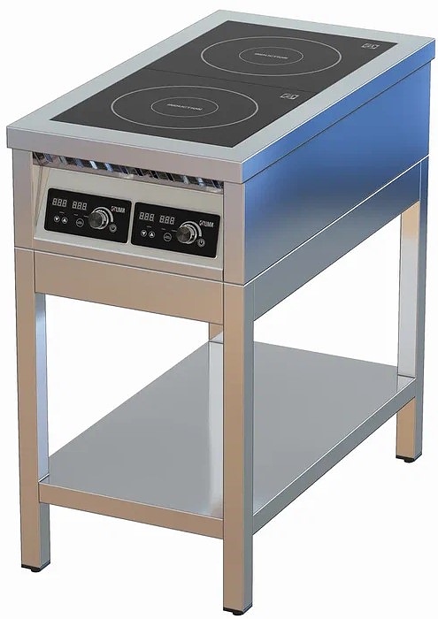 Плита индукционная ЦМИ ПИ-2 (460х850х870 мм)