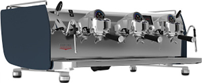 Кофемашина Victoria Arduino Black Eagle Maverick T3 GR3 380V голубой камень