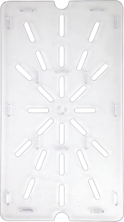 Дренажный поддон для гастроемкости Gastromix GN 1/1 перфорированный (поликарбонат) прозрачный