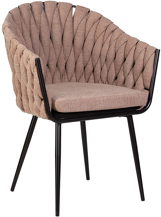 Стул обеденный DOBRIN 9691-LM-N MATILDA (коричневый) 2 шт.