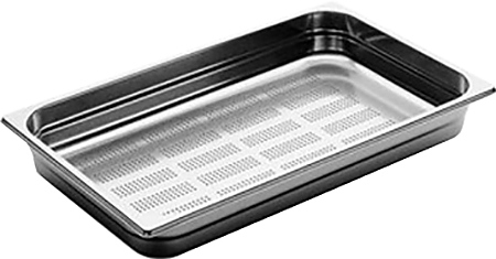 Гастроемкость Rosso GN 1/3-40 (325х176х40) перф., нерж. сталь