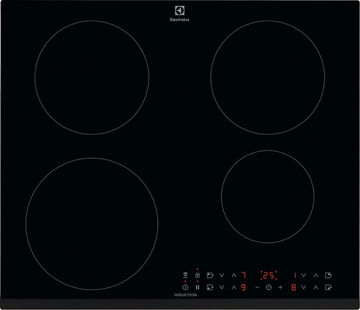 Варочная панель индукционная Electrolux CIR60433 черная