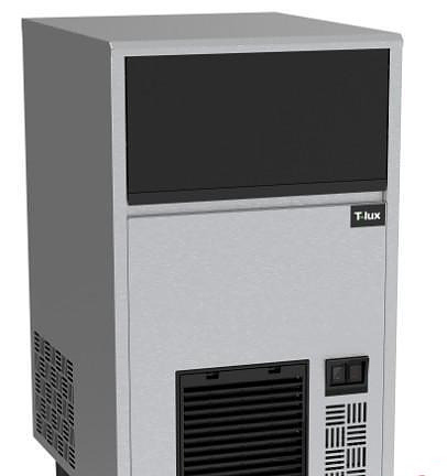 Льдогенератор T-LUX IM 5728CF Кубик Шляпка, с бункером 28 кг