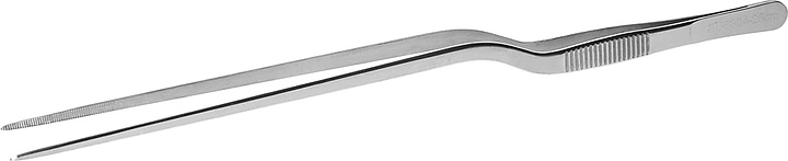 Пинцет Luxstahl 26 см (нерж. сталь) изогнутый