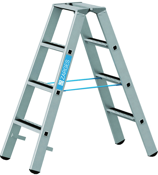 Стремянка ZARGES 41551 R13step B 2х4
