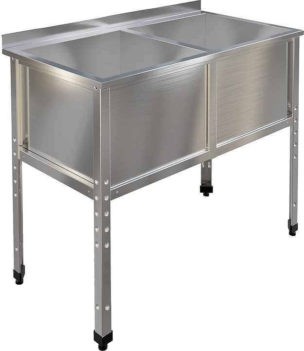 Ванна моечная Restoinox ВМС-2/7-Б-ЭЦ